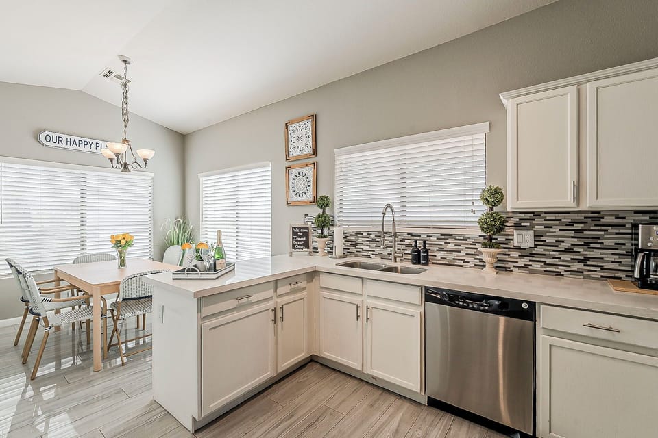 Kitchen Featuring Stainless Steel Appliances 