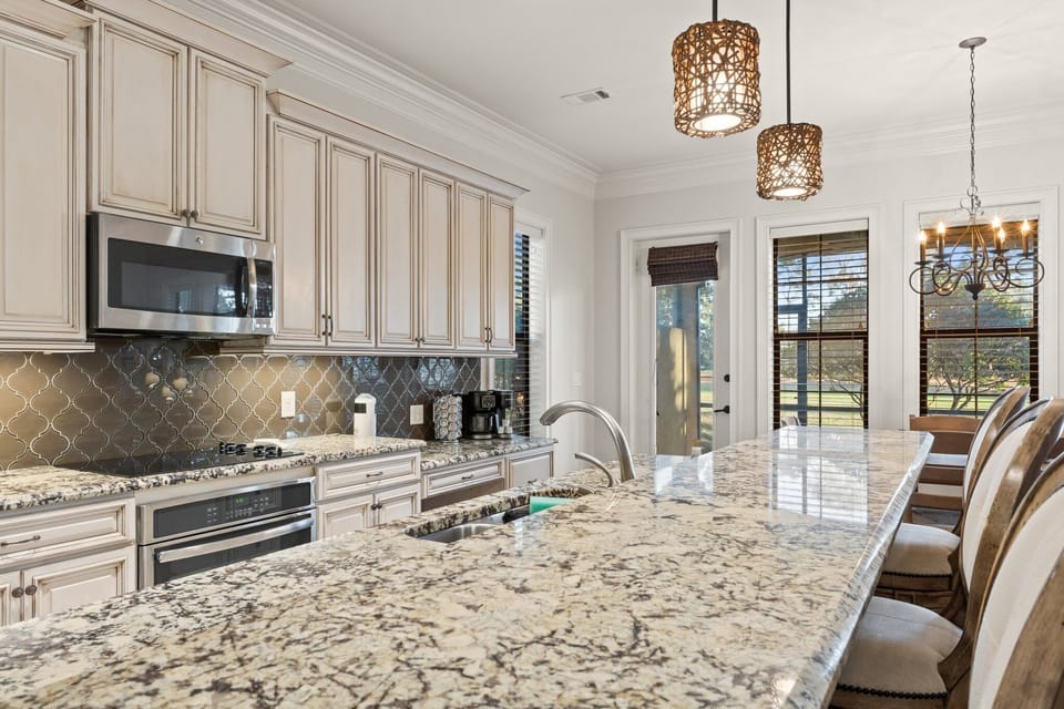 First Floor Kitchen - Golf Course Views