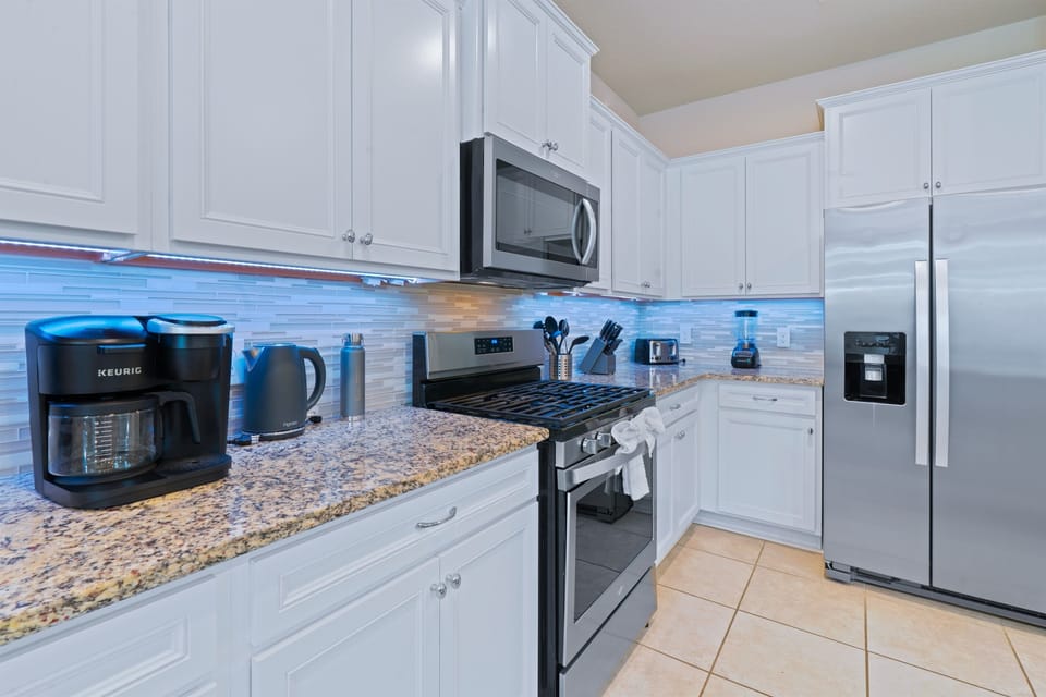 Ideal for long stays or holiday gatherings with all cookware and essentials provided.