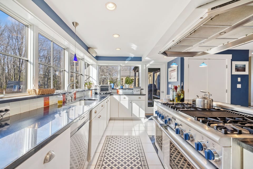 A chef's dream kitchen.