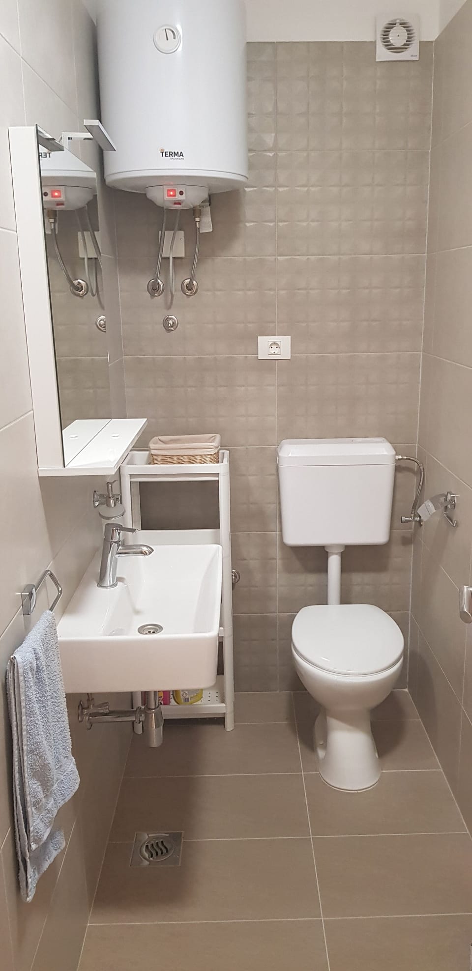 Bathroom with shower
