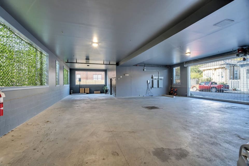 Garage entrance