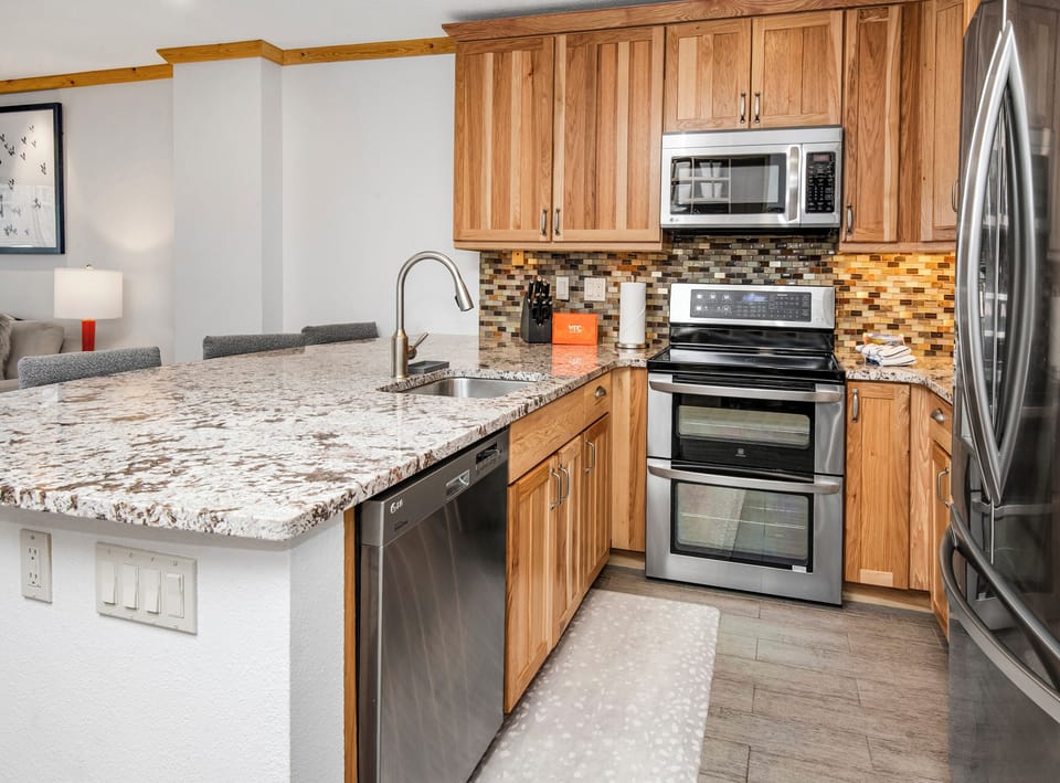 Everything you need to feel right at home—just bring the ingredients!