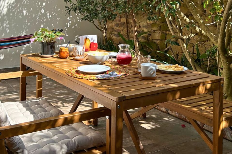 Comedor extrior en el Patio/Jardín
