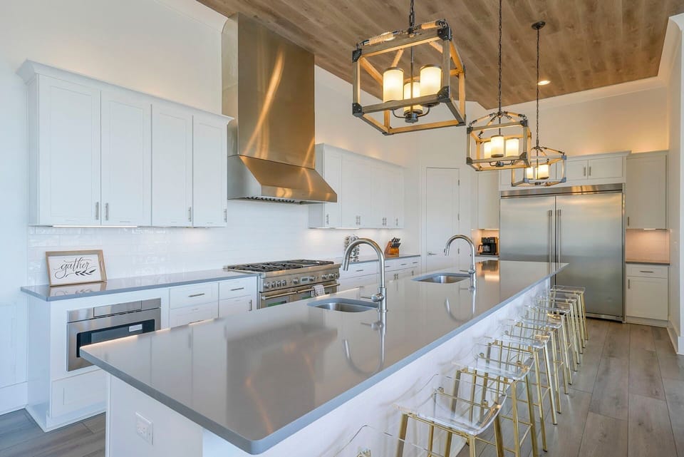 Sunlight Coast - Pet friendly 30A  vacation rental house with private pool, beach views, golf cart, and games. Near Gulf Place in Santa Rosa Beach, Florida - Five Star Properties Destin / 30A