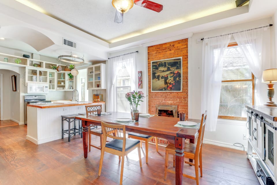 Dining Room | 1st Floor | Central A/C & Heat