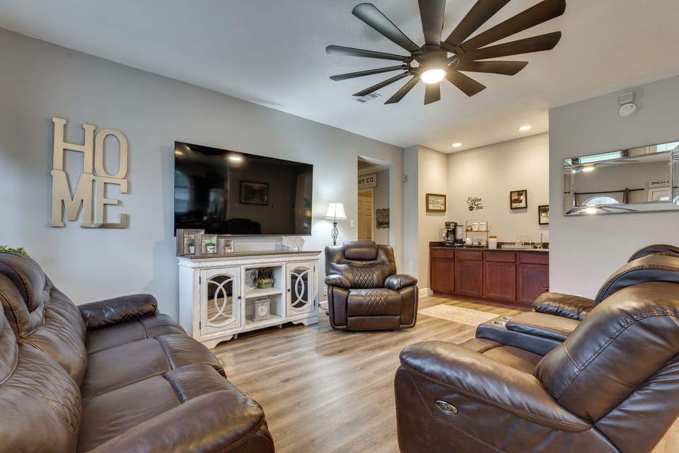 San Antonio Vacation Rental | 4BR | 3BA | 2,750 Sq Ft | Stairs Required