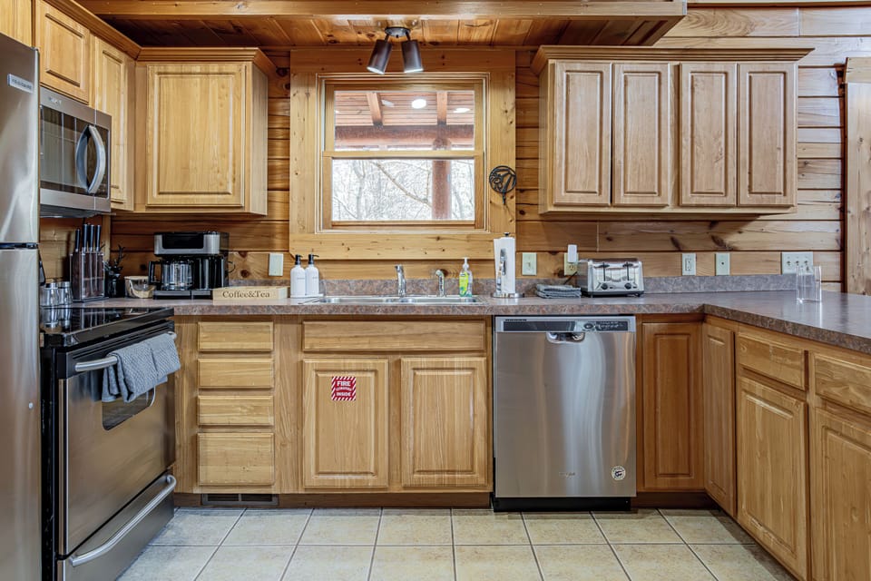 Fully equipped with reliable appliances and utensils.