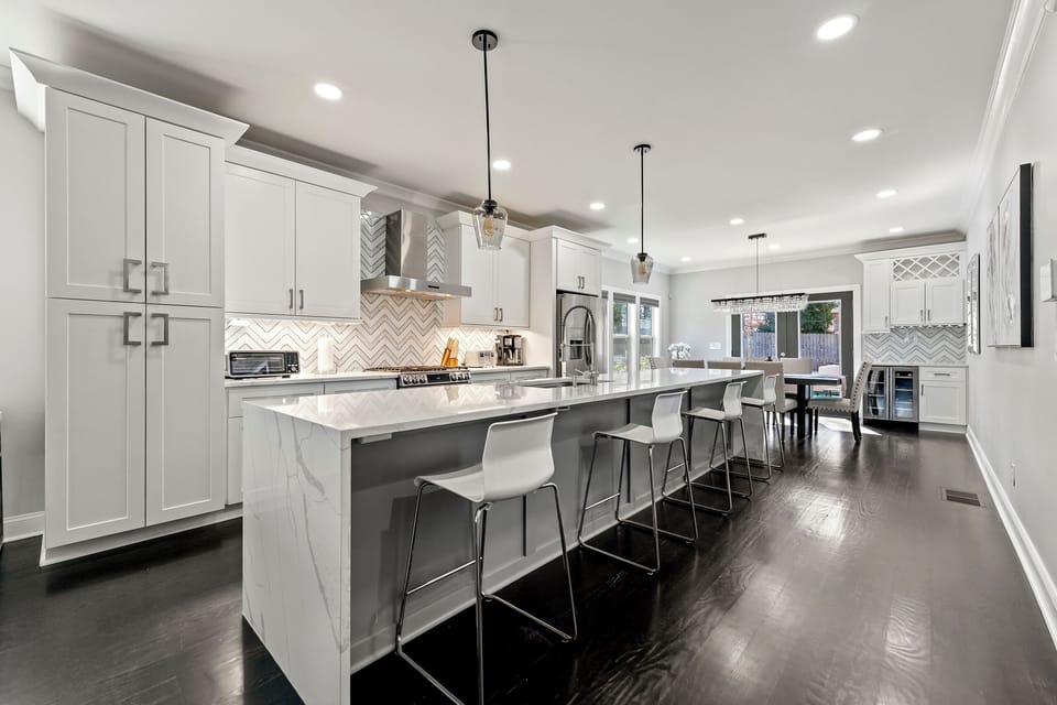Open Concept Kitchen and floor plan