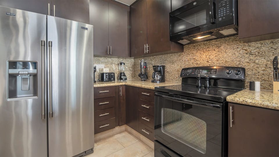 detail of the kitchen