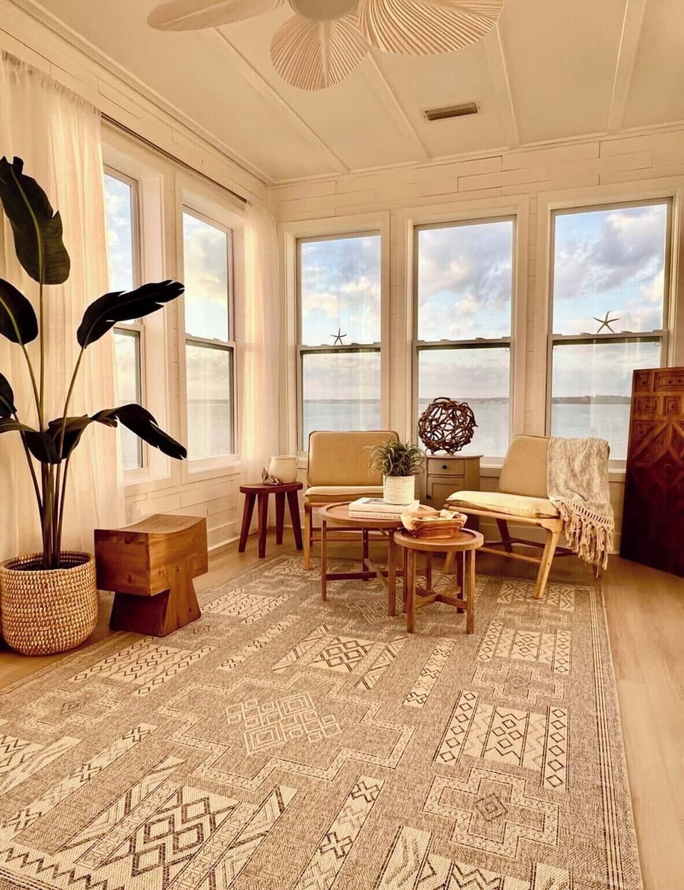 Sunroom and gorgeous views in the upper level bedroom 2