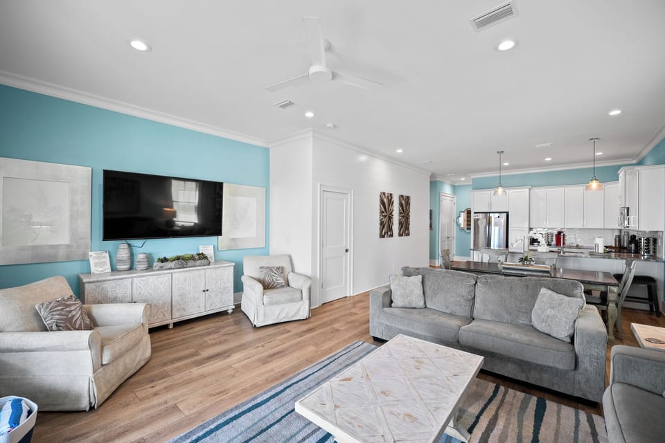 Open concept living space