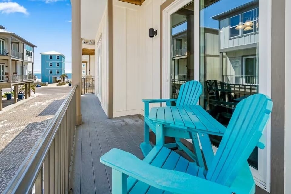 First Floor Private Balcony w/ partial ocean views