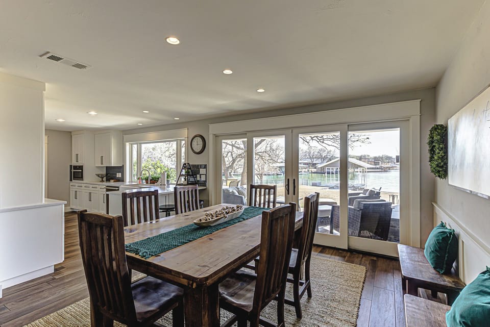 Dining room with table and seating for 6 