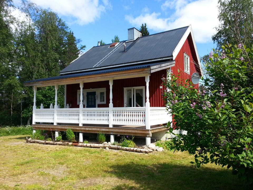house in summer