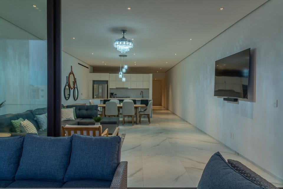 Balcony into Living Area