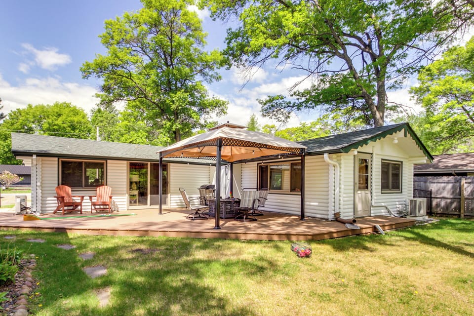 Pequot Lakes Vacation Rental | 2BR | 1.5BA | 960 Sq Ft