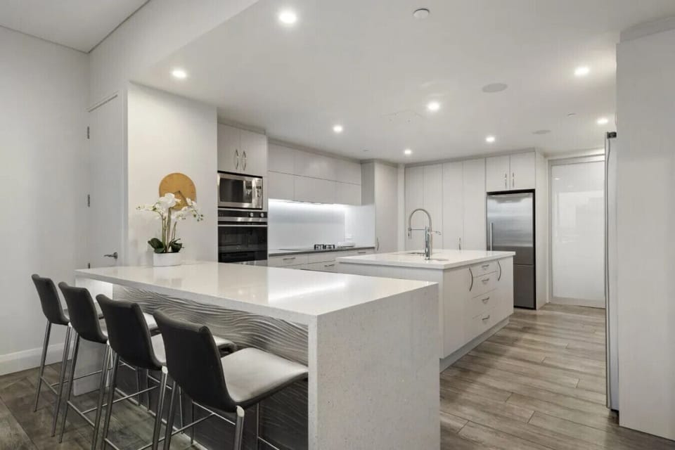 Kitchen and dining area