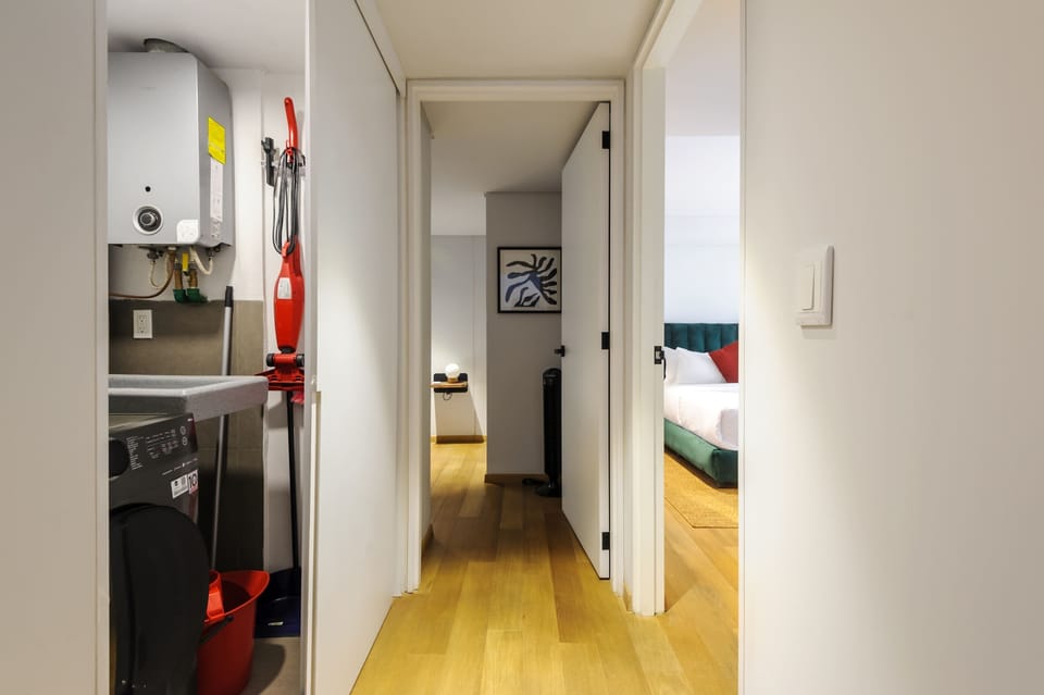 Bright hallway
