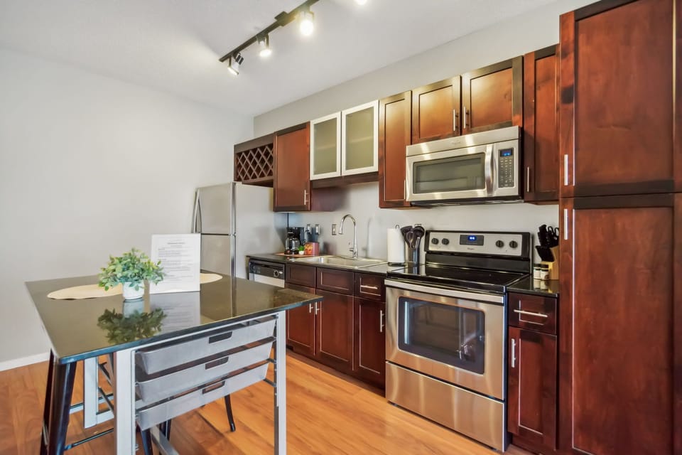 Fully equipped kitchen
