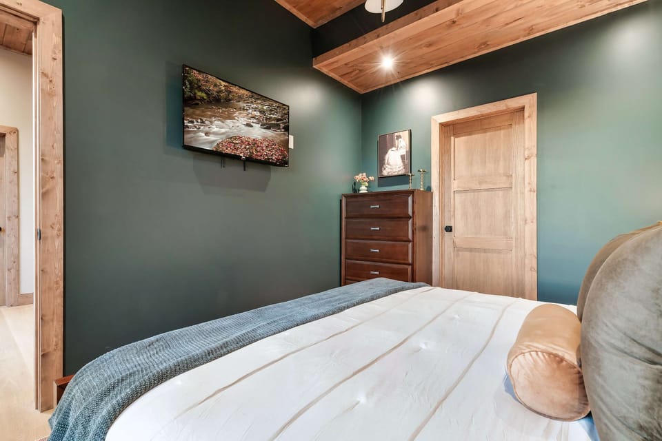 Soft, ambient lighting creates a warm and peaceful atmosphere, making it the perfect space to start or end your day.