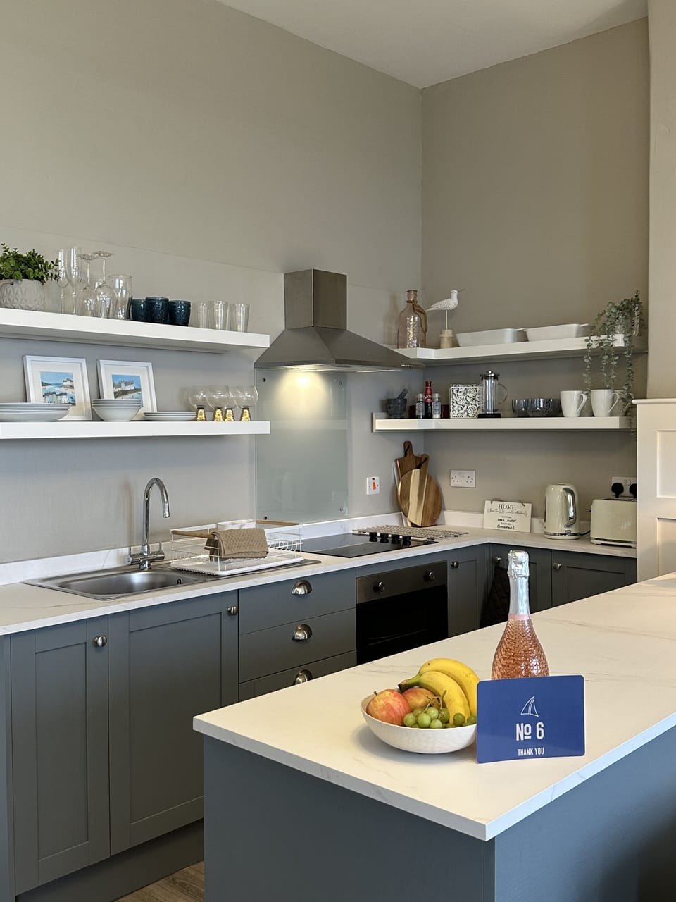 Sea Whisper fully equipped kitchen