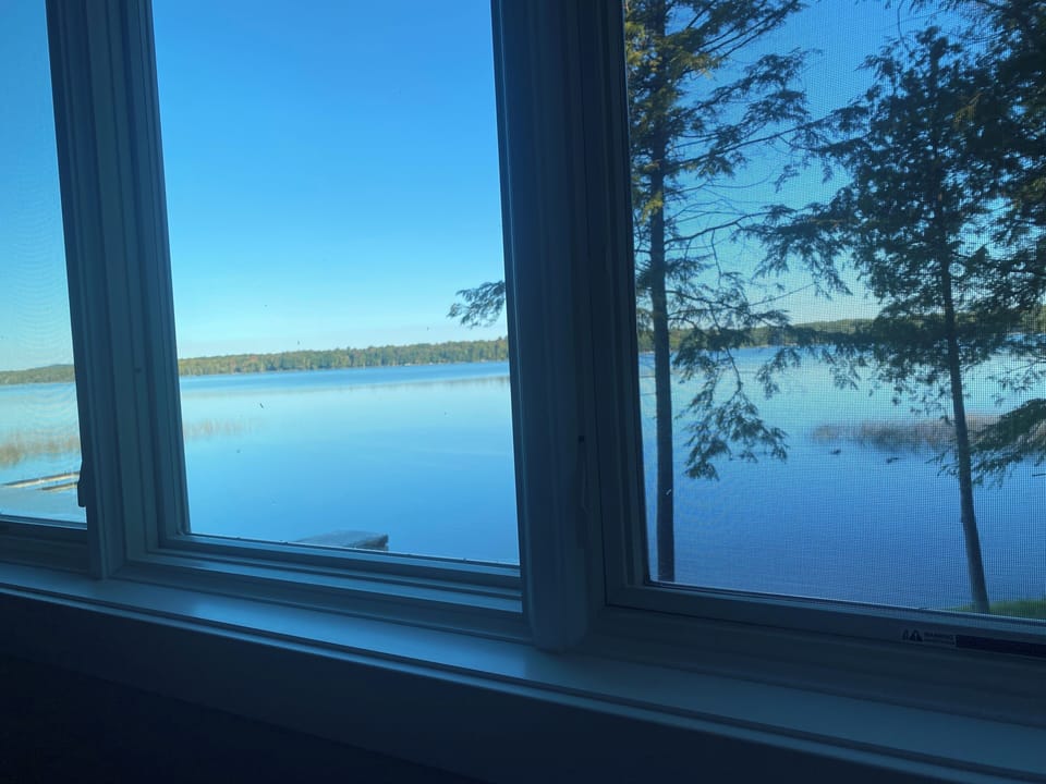View from king bedroom
