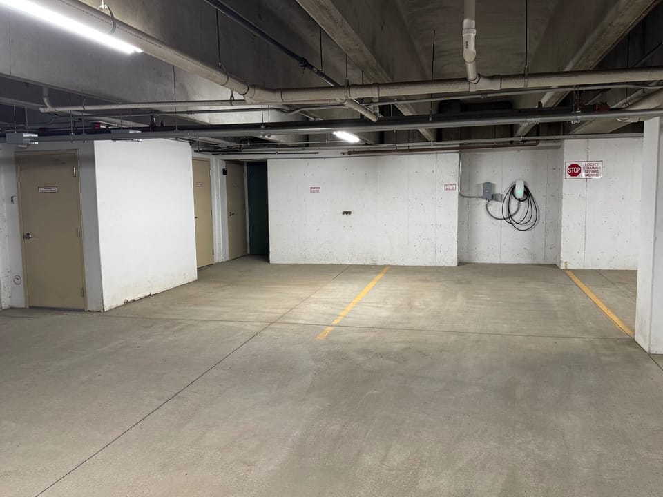 Elevator and Designated Parking Spot