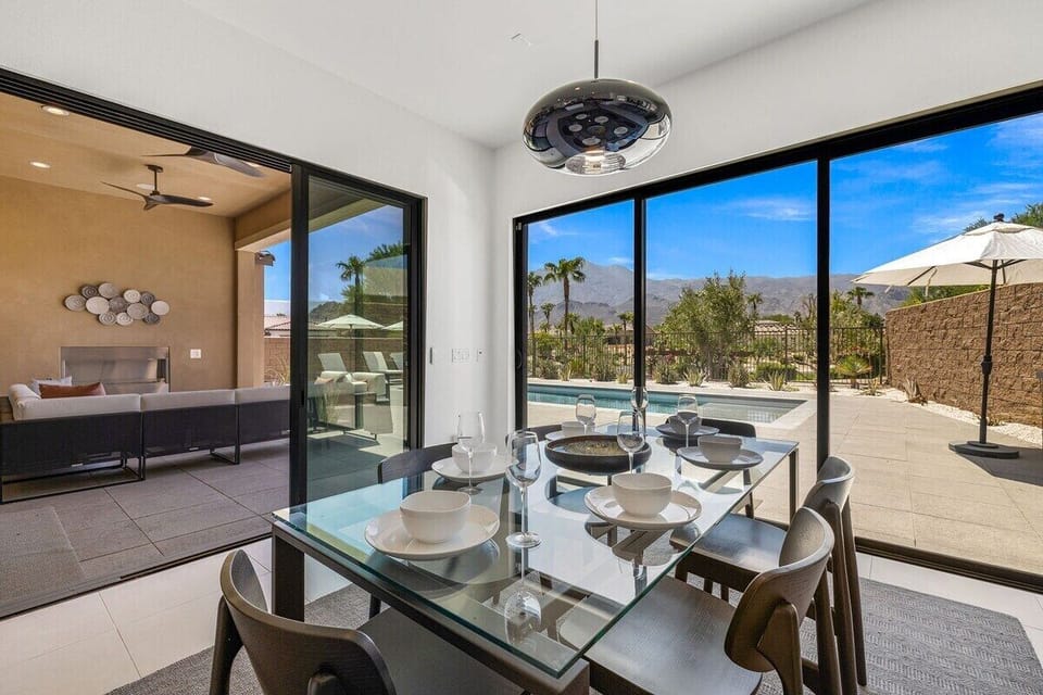 Dining area designed for enjoyable meals at any time of day.