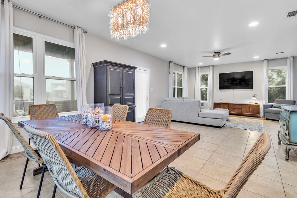 Beach Revival. Ft. Morgan, AL. Beach House. 3BR 2.5BA. Sleeps 12. Managed by Island Rentals.