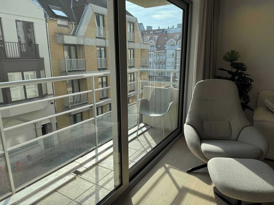 Private balcony ideal for a morning coffee.