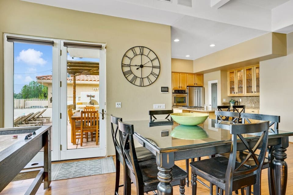 Inviting dining stylish dining area