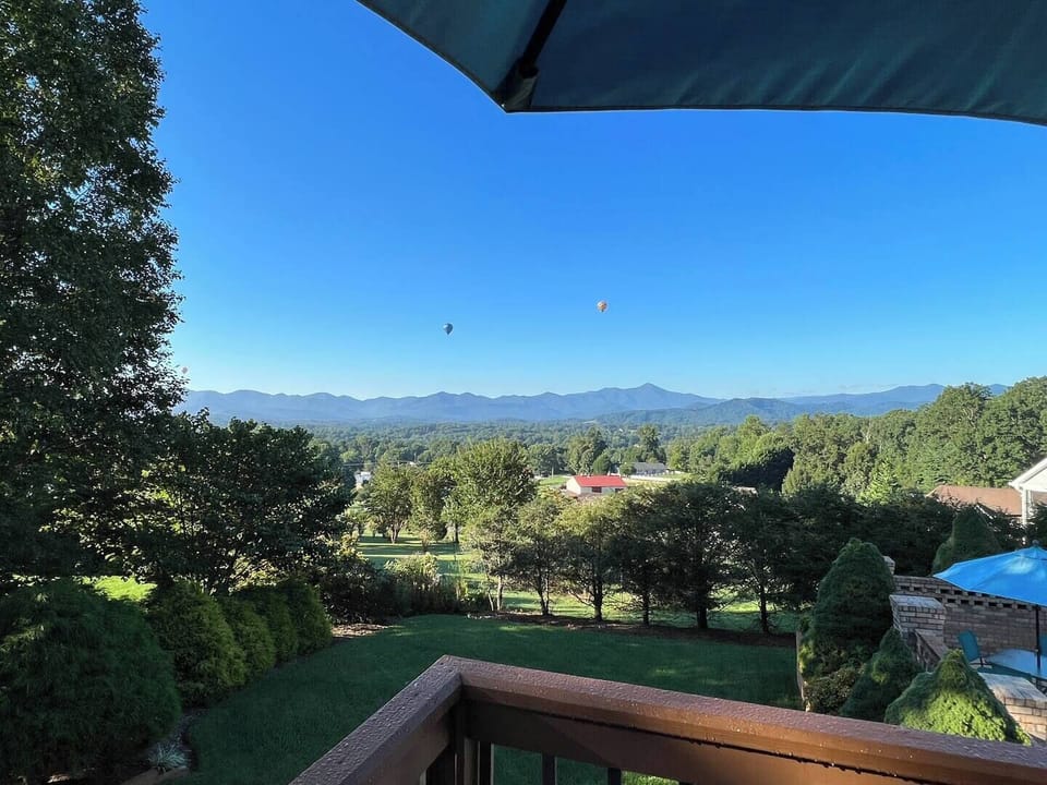 View from upper deck guest area