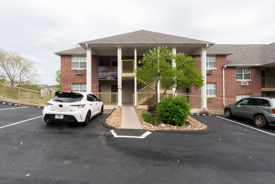 Parking in front of Building