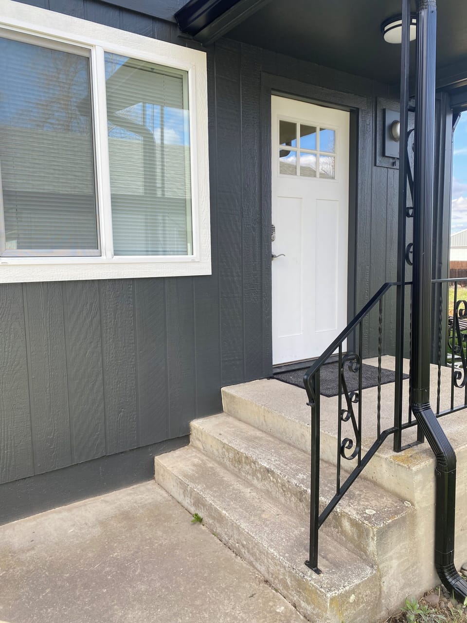 Entrance to house