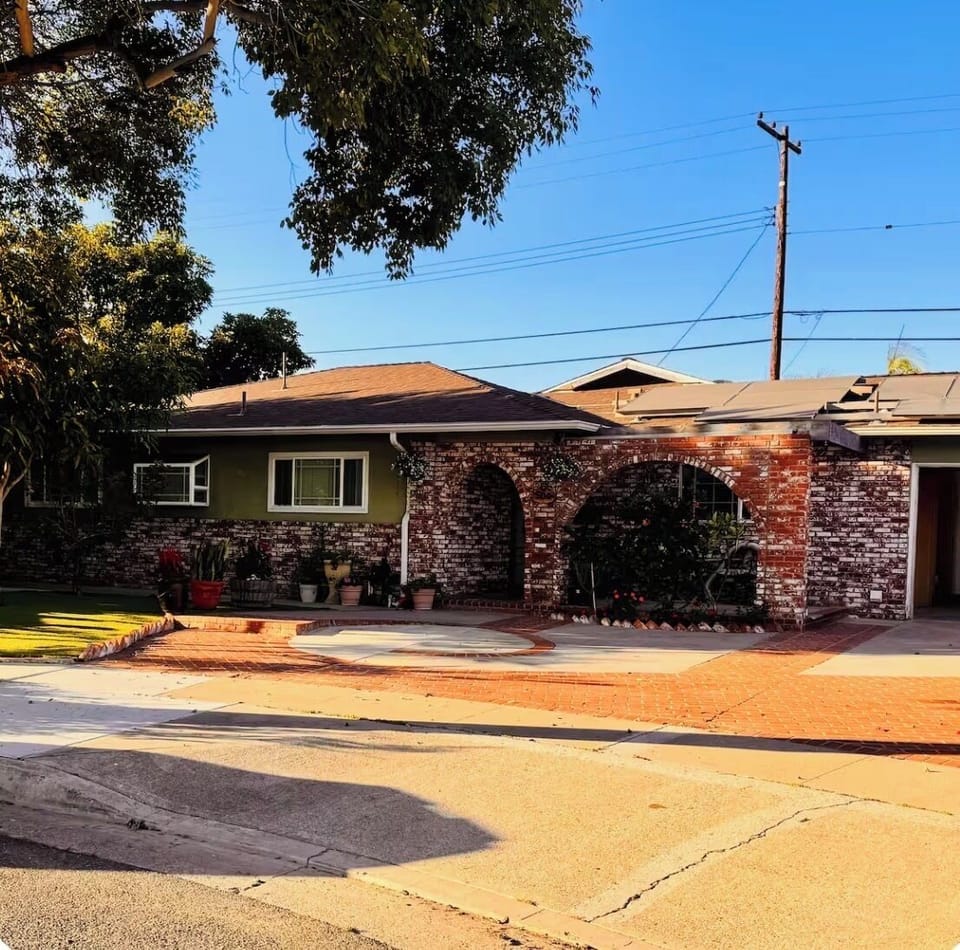 Front part of the house