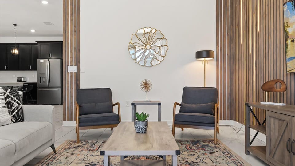 Stunning Downstairs Living Area with Modern Furnishings