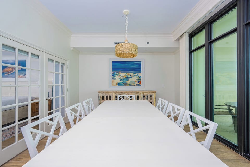 Enjoy a fun game night or family meal with beach views and experience memorable vacation moments