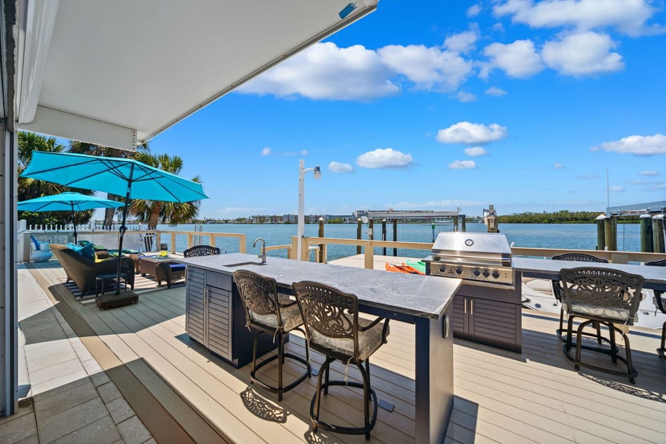 Brand new outdoor bar