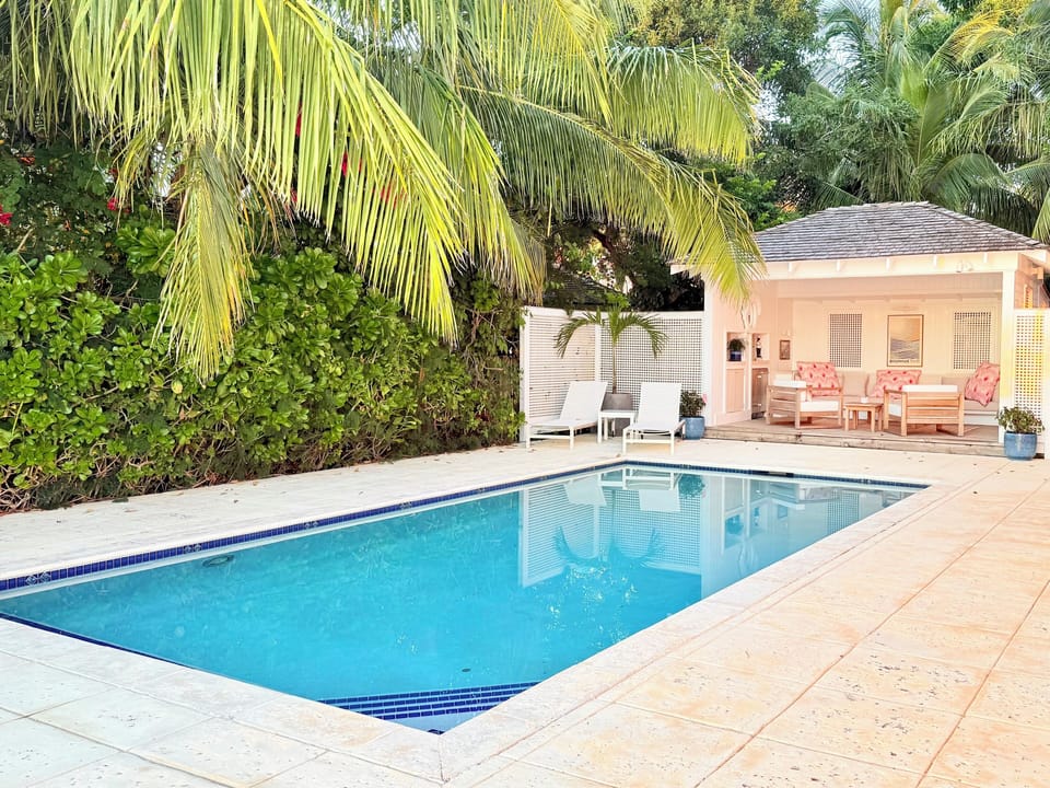 Pool and cabana
