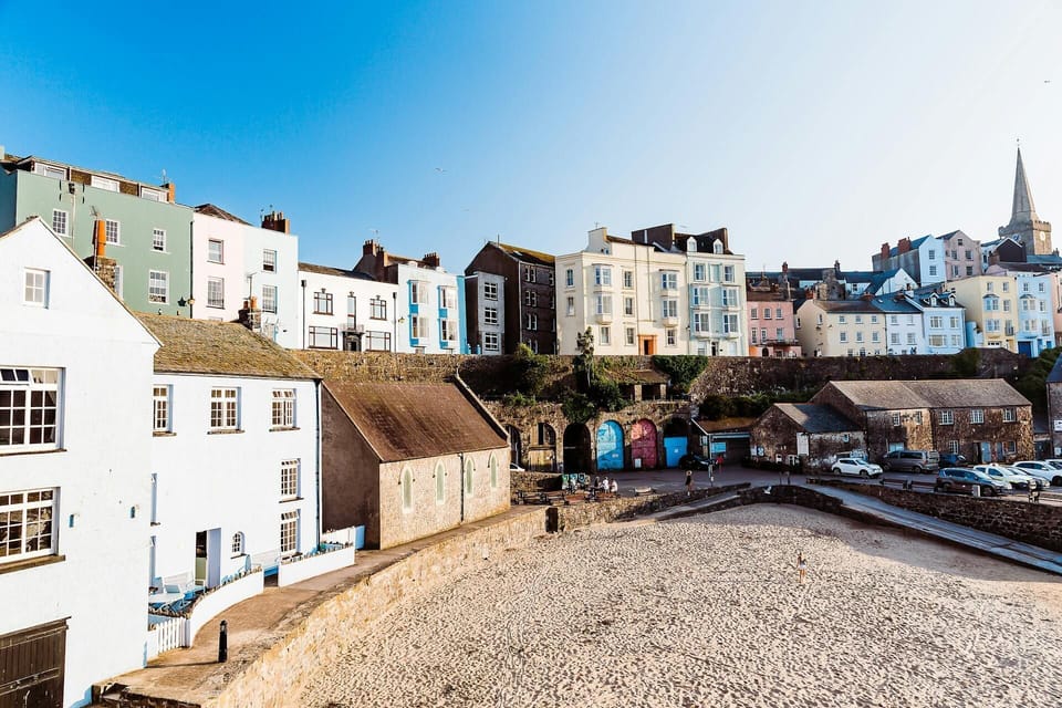 Tenby harbour beach