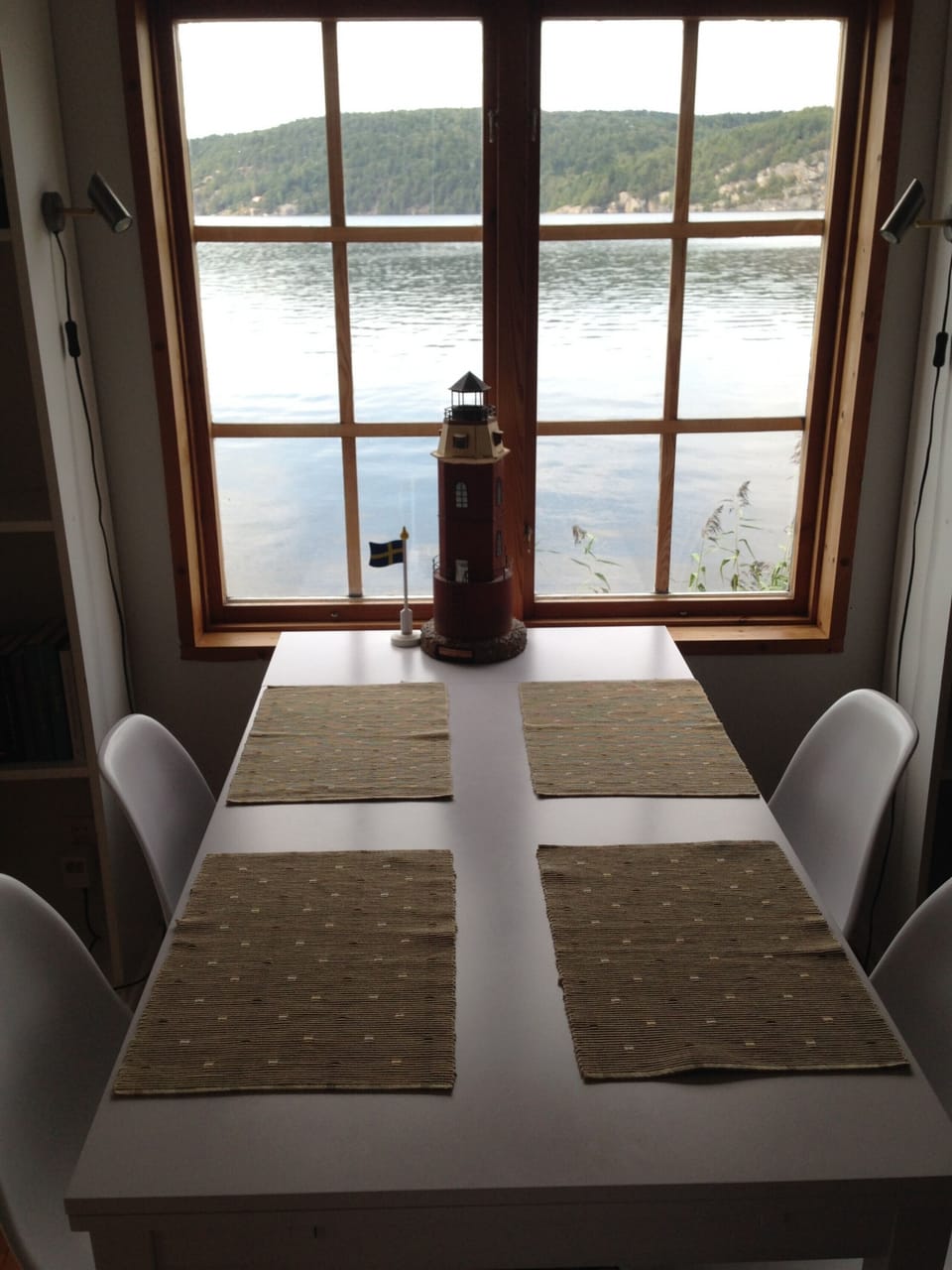 View from dining-table