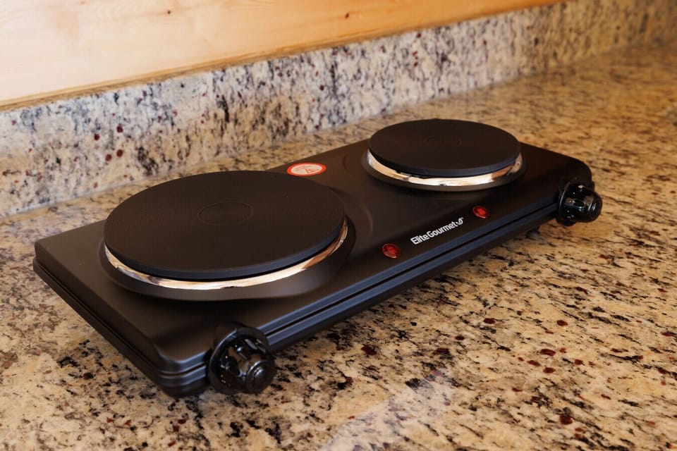 2 Burner Electric Cooktop