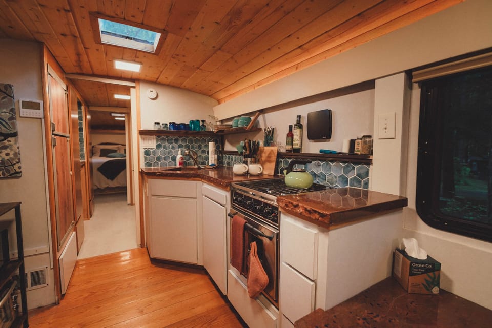 Fully equipped kitchen rounds out your stay
