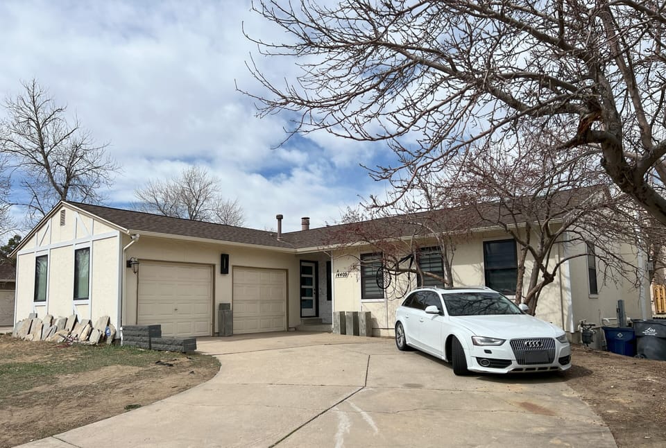 Home in Aurora with driveway parking