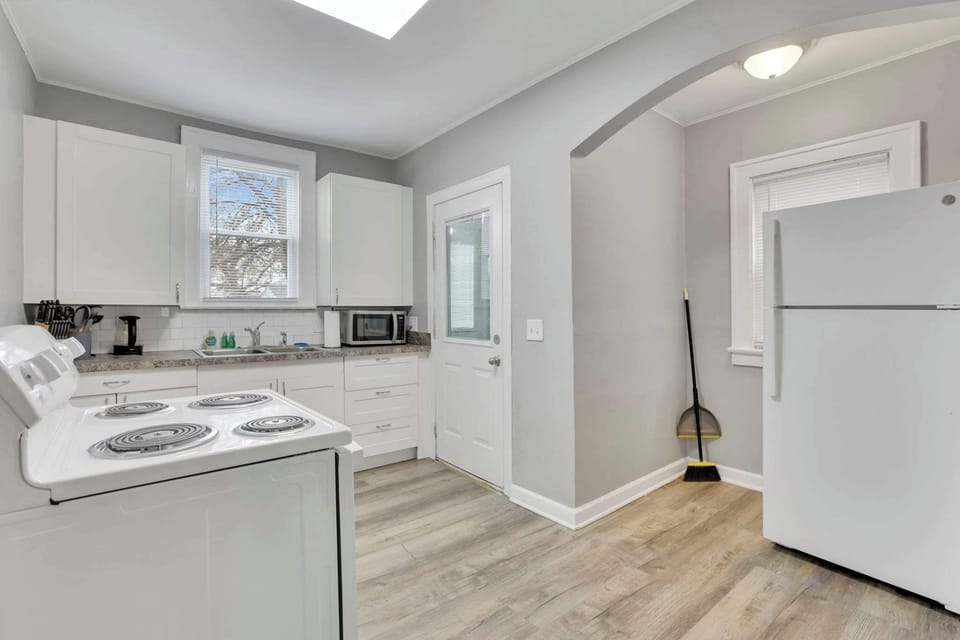 Updated counters and fresh cabinetry — a kitchen that works as hard as you do