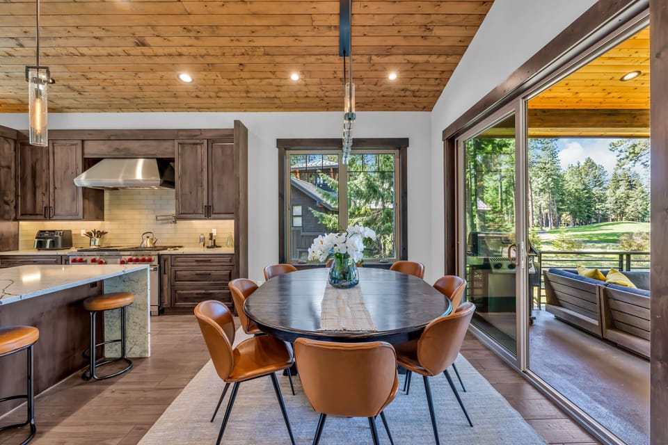 Dining Area – Family-Style Dining Table + Natural Light Comfort