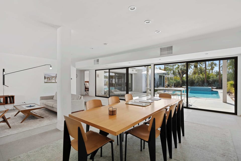 Make mealtime memories together at the dining table, seating 8