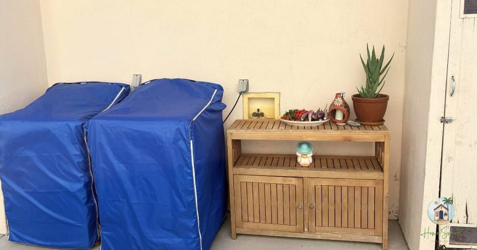 Shared laundry in common area