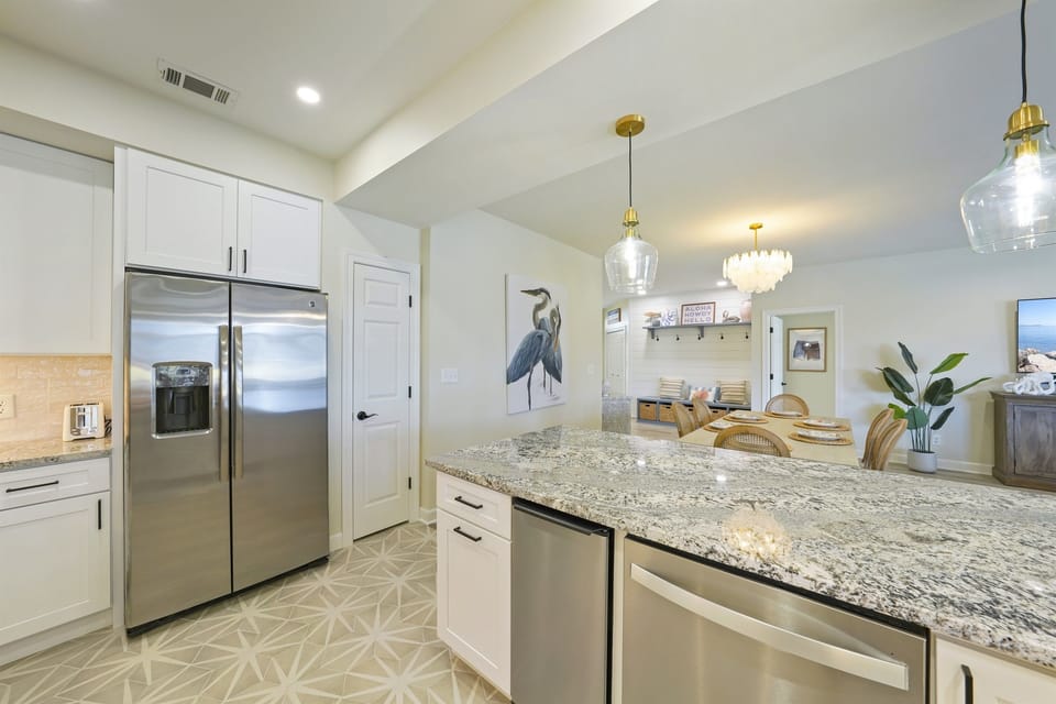 Stainless Steel Appliances Including Icemaker